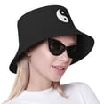 thumbnail image 2 of Yin Yang Bucket Hat For Womens And Mens Outdoor Beach Fisherman Hat Sun Hat, 2 of 8