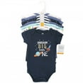 thumbnail image 2 of Hudson Baby Infant Boy Cotton Bodysuits, Solar System, 9-12 Months, 2 of 2