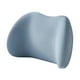 thumbnail image 2 of Almohada de apoyo lumbar para asiento, suave, ahorra espacio, cómoda, accesorio para silla de oficina Azul, 2 of 9