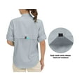 thumbnail image 3 of Little Donkey Andy Women's UPF 50 UV Protection Shirt, Breathable Long Sleeve Fishing Hiking Shirts, Quick Dry Size XS, 3 of 6