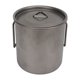 thumbnail image 3 of Vajilla para acampar, taza de titanio Taza para acampar de titanio redondeada de 500 ml Taza de agua de titanio altamente versátil, 3 of 8