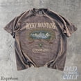 thumbnail image 2 of Vintage Rocky Mountains Colorado T-Shirt, Outdoor Discovery Graphic Tee, 90s Mountain Hiking Shirt, Comfort Colors® Ivory Nature Top, 2 of 6