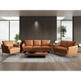 thumbnail image 4 of LV00218 - Chair, Cappuccino Leather - Safi, 4 of 4
