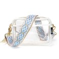 thumbnail image 2 of Women Crossbody Bag Clear Purse Transparent Shoulder Bags Stadium Approved, 2 of 9