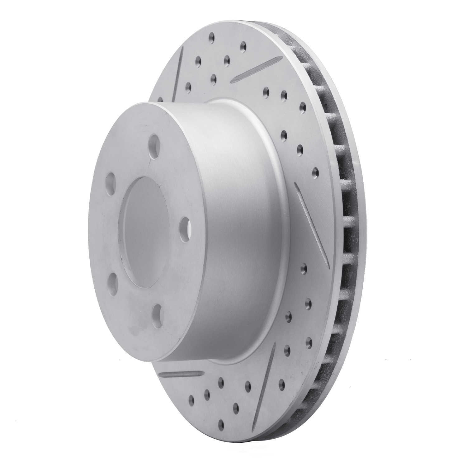 Dynamic Friction Company 830-42022L DFC Geoperformance Rotor - Drilled and Slotted