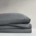 thumbnail image 6 of Microfiber All Season Soft Touch Sheet Set Comfort Classics, Twin, Charcoal, 6 of 16