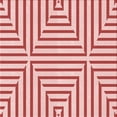 thumbnail image 1 of Ahgly Company Machine Washable Indoor Square Transitional Pink Area Rugs, 6' Square, 1 of 7