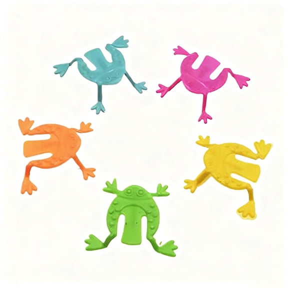 5PCS Adorable Frog Jumping Toys - Kids Parent-Child Interactive Play - Safe