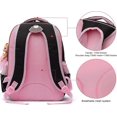 thumbnail image 4 of Mochila para niñas, mochilas impermeables para niños, mochila escolar, mochilas para niños pequeños, linda mochila de viaje (grande, A-negro), 4 of 5