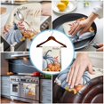 thumbnail image 3 of Thanksgiving Fall Kitchen Towels Set of 2, Water Absorbent Dish Towel, Orange Blue Pumpkin Maple Leaf Vintage Decorative Hand Towels - Quick Drying Cloth for Cooking Baking, 18x28 Inch, 3 of 8