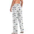 thumbnail image 5 of Top-kevin Multi- Helicopter Car Men's Pajama Pants Pjs Bottoms with Pockets Sleep Lounge Pants for Men, 5 of 13