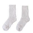 thumbnail image 2 of Cheers Winter Women Solid Color Thicken Thermal Warm Middle Tube Soft Woolen Socks, 2 of 2
