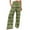 Army Green, variant on USNSM Comfy Pajama Pants for Women Casual Stripe Print Palazzo Pants Lounge Stretch Wide Leg Trousers with Pockets Sky Blue S