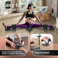 thumbnail image 4 of Hemousy Adjustable Leg Stretcher Machine, 0-210° Flexibility Training ABS/Stainless Steel Splits Machine for Yoga, Dance, or Home Fitness, 4 of 9