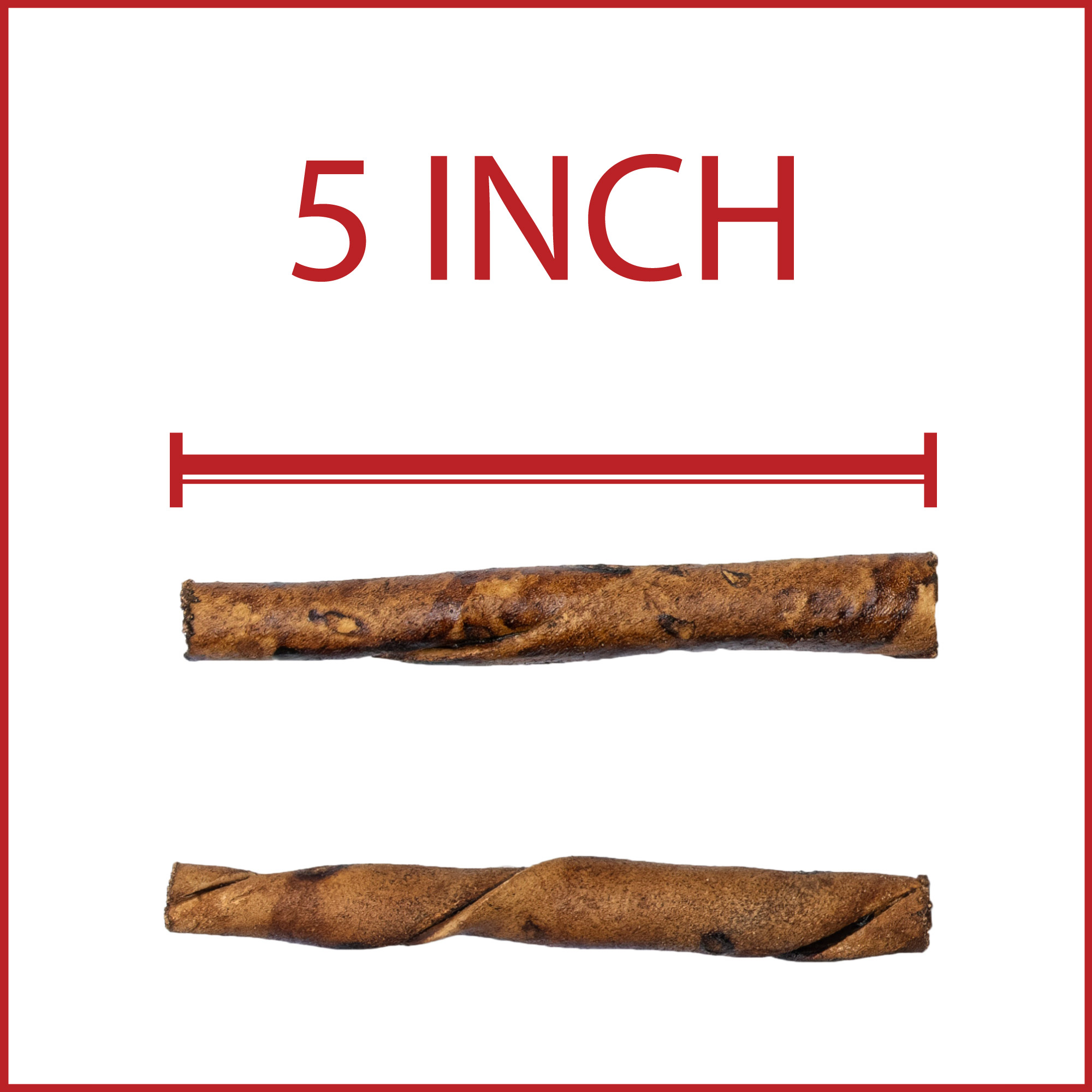 Pet Factory American Beefhide 5" Twist Sticks Dog Chew Treats - Beef Flavor, 1 lb