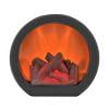 

Aousin LED Fireplace Lantern Lamps Living Room Flame Christmas Night Light (D)