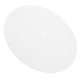 thumbnail image 3 of MOVTOTOP Felt Turntable Mat for Vinyl Records with Nonslip Bottom and Recessed Design White, 3 of 8