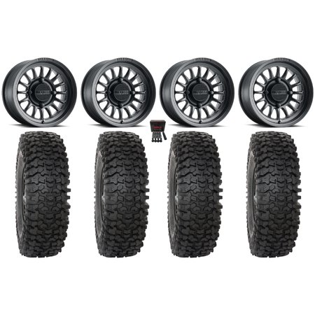 Method 411 15 Wheels Black (5+2) 32 RC500 Tires Polaris RZR XP 1000 / PRO XP / Ranger XP 900/1000 Method 411 15 Wheels Black (5+2) 32 RC500 Tires Polaris RZR XP 1000 / PRO XP / Ranger XP 900/1000