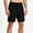 Black, variant on WIZUTIZ Men's Ice Silk Shorts Quick Dry Cooling Loose Fit Breathable Summer Athletic Trousers Lightweight Sports Running Shorts