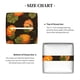 thumbnail image 5 of Fotbe Orange Pumpkin Porta Pañuelos Decorativo de Cuero, Caja Cuadrada Moderna para Pañuelos Faciales, Organizador y Dispensador 5x5x5'', 5 of 7
