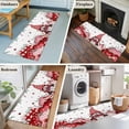 thumbnail image 5 of Valentine's Day 2'x6' Runner Rugs for Hallway Kitchen Bedside Non Slip Washable, Pink Red Love Heart Gnomes Eucalyptus Entryway Rug Runners with Rubber Backing, Long Carpet Runner for Laundry Room, 5 of 8