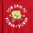 thumbnail image 2 of SpongeBob SquarePants - You Spin Me Round And Round - Men's Long Sleeve T-Shirt, 2 of 5