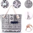 thumbnail image 3 of LinenLoon Extra Large Beach Tote Bag,Newest Multiple Pockets Waterproof bolsa de playa, 3 of 5