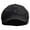 Black, variant on Grapes Embroidered Cotton Elastic Big Size Newsboy Cap - White 2XL-3XL
