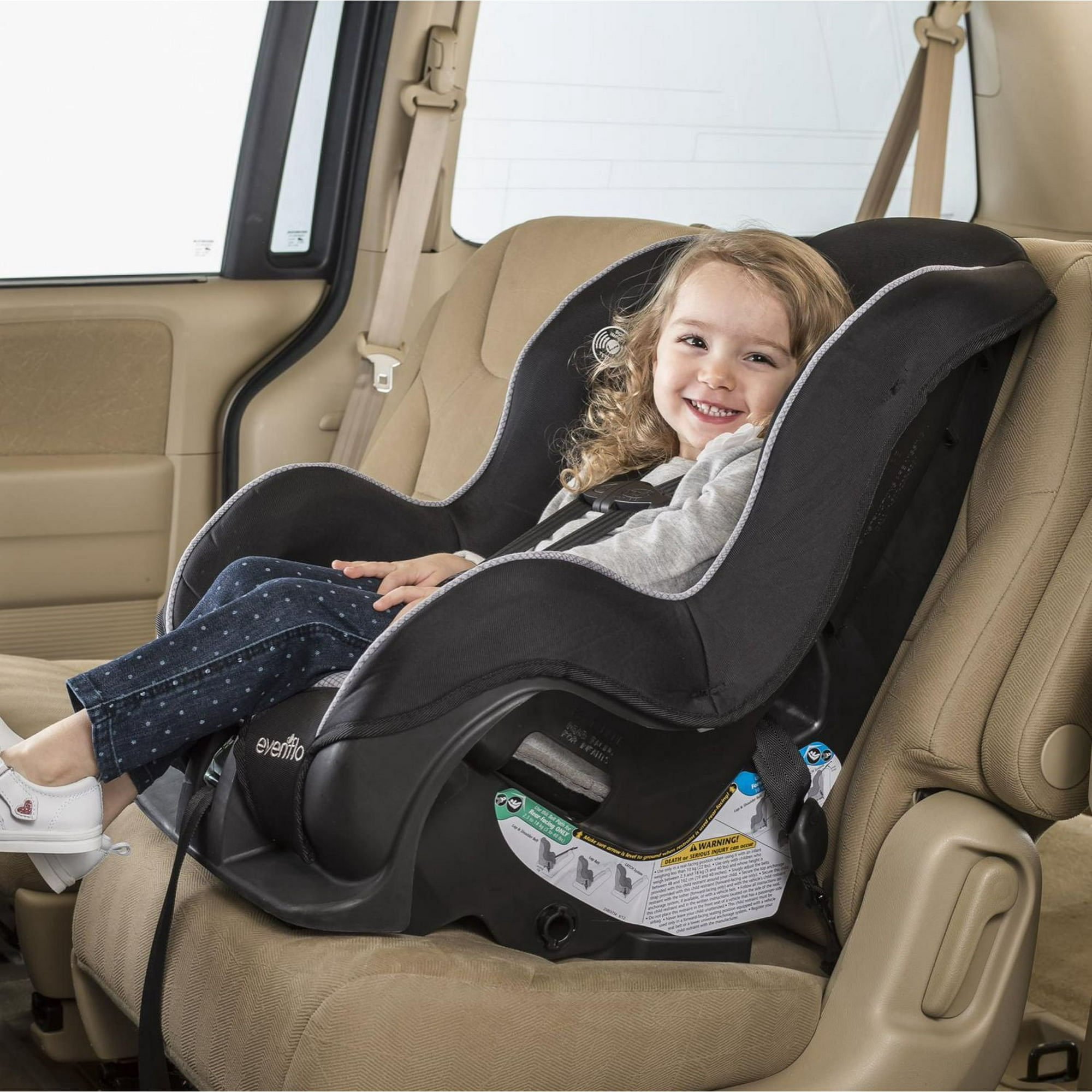 Evenflo Tribute LX Convertible Car Seat (0-4 Years), 0-4