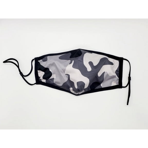 Luck Up Unisex Men/Women Fashion Design 3 Layers Knitted Soft Cotton Mask Reusable / Breathable / Washable / Adjustable / Silver Ion Antibacterial