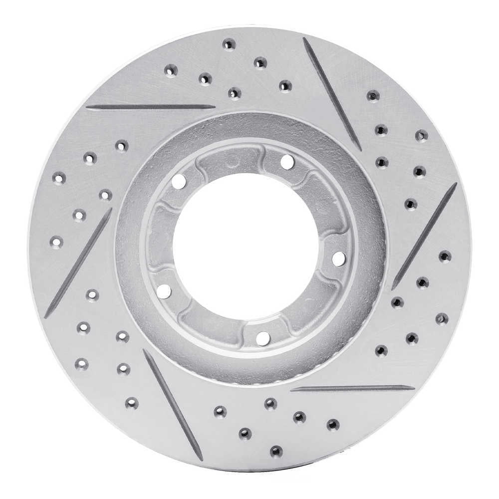 Dynamic Friction Company 830-76120L DFC Geoperformance Rotor - Drilled and Slotted