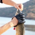thumbnail image 3 of comerut 1Pc Fishing Gloves Cozy Anti-prick Anti-slip Waterproof Quick Dry Catch Fish Emulsion Textured Grip Palm Gloves Outdoor Fishing, 3 of 8