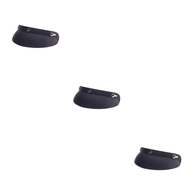 Eigraketly Vintage 3-Snap Brim Viseras de casco resistentes al desgaste de alta resistencia profesional Peak Sunshield Protector para exteriores Type3 NO3