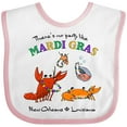 thumbnail image 3 of Inktastic There's No Party Like Mardi Gras with Partying Seafood Boys or Girls Baby Bib, 3 of 4
