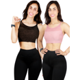 thumbnail image 1 of Set De 2 Top De Mujer Deportivo O Casual Stretch UNITALLA, 1 of 5
