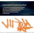 thumbnail image 2 of 8 Pairs Cw/ccw Propeller Props Blade For Rc 60mm Mini Racing Drone Quadcopter Aircraft Uav Spare Parts Accessories Component, 2 of 5