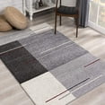 thumbnail image 1 of eRug Outlet Modern Abstract Area Rug Grey, 1 of 6