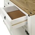 thumbnail image 5 of Bridge Brazil Wood Buffet Sideboard Corona White | Furniture Dash - N/A, 5 of 5