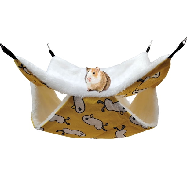 Animal PEQUEÑO para mascotas, hamaca colgante, hurón, litera, hamaca, jaula, juguete para hámster