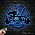 thumbnail image 4 of Handmadetneonsign Personalized Hair Salon Metal Wall LED Light - Custom Hair Stylish Sign Home, 4 of 5