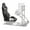 Black, variant on imerelez Racing Seat with Double Locking Slides Cloth Breathable Gaming Seat Adjustable fit Most racing simulator cockpits