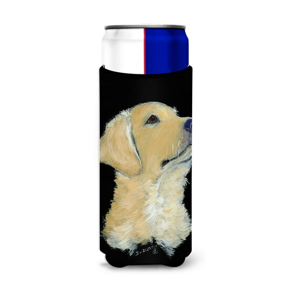 Caroline's Treasures SS8960MUK Golden Retriever Ultra Hugger for slim cans, Slim Can, multicolor