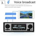 thumbnail image 5 of Car Radio Autoradio 1din 12V FM MP3 Electronics Bluetooth Radio Para Carro USB SD AUX Audio Hands-free Calls In-Dash Accessories, 5 of 13