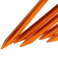 thumbnail image 5 of 5 Piezas Para Acampar Al Aire Libre Toldo Jardinería Tri-cono Carpa De Aluminio De 7 '' Estacas Clavijas Clavos De A Tierra naranja Soledad Tent Stakes, 5 of 5