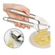 thumbnail image 1 of Garlic Press Garlic Press Stainless Steel Garlic Cutter Garlic Cutter Portable Garlic Cutter, 1 of 2