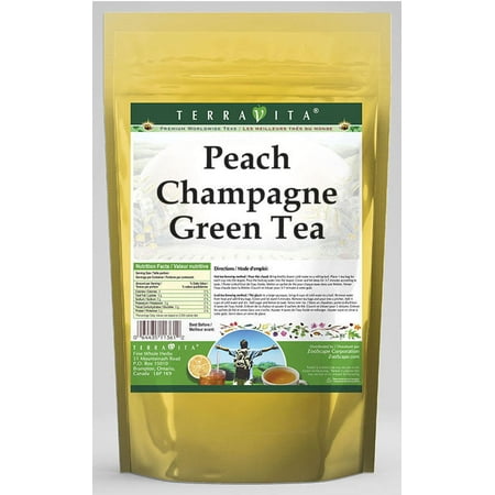 Peach Champagne Green Tea (50 tea bags, ZIN: