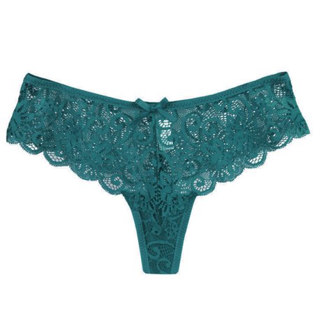 

Rumida Women s Thong Breathable Hipster Panties Underwear Comfy Low Waist Panties Bikini Underwear Women s G-Strings Panties For Women Lady L Dark Green