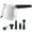 White, variant on MOMOJIA High Power 500W Electric Duster Blower with 35m/s Wind Speed for Computer Car Home Cleaning UK Plugs 220V