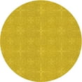 thumbnail image 1 of Ahgly Company Indoor Round Patterned School Bus Yellow Area Rugs, 8' Round, 1 of 6