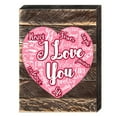 thumbnail image 1 of Designocracy 98731-08 Love At First Sight Art on Board Wall Decor, 1 of 1